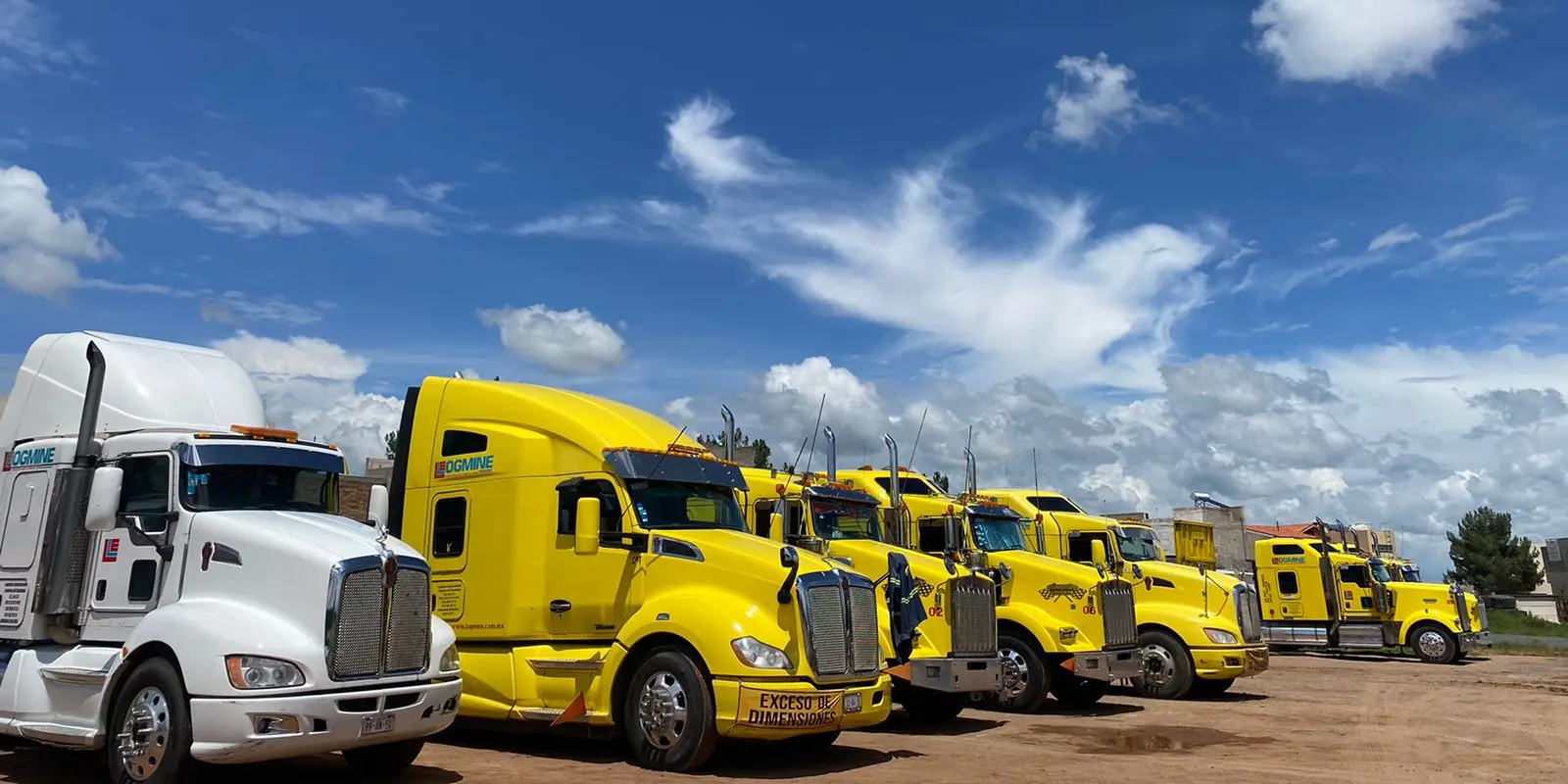Flota de transporte Logmine